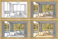 LED Lighting Painting – Luminza-Autumn-23x17cm-State of Style