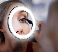 LED Magnifying Mirror with Flexible Gooseneck – Claravue-State of Style