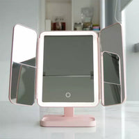 LED Make-up Mirror with Triple Lighting - Clara-White-State of Style