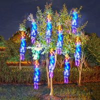 LED Meteor Shower Outdoor Lighting – Lumi-Multicoloured-1 Chain 1 Adapter-State of Style