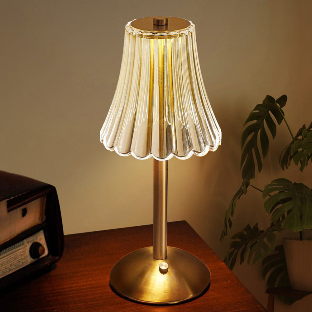 LED Retro Table Lamp USB Rechargeable - BrillianceGlow-State of Style