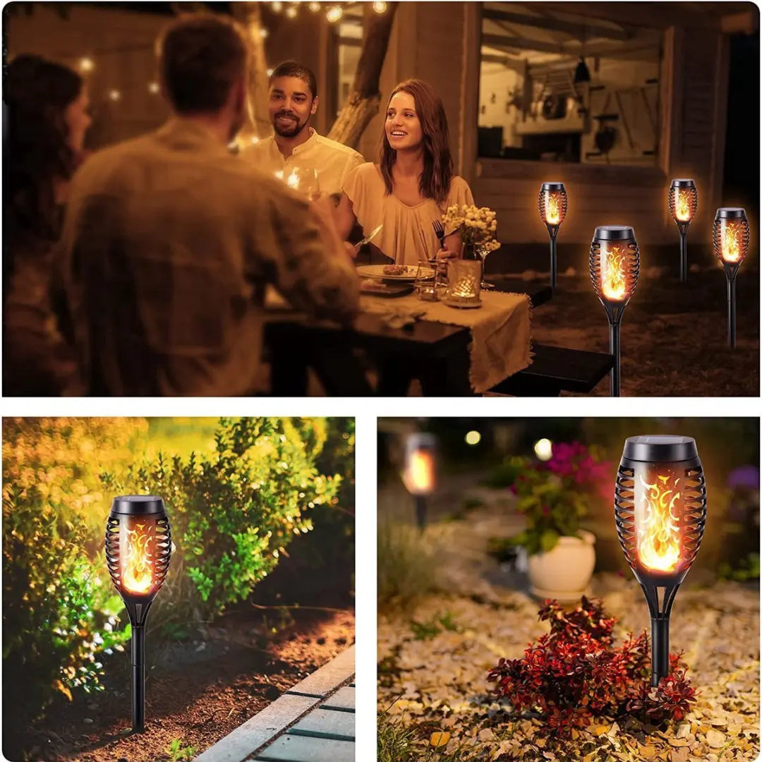 LED Solar Torches - SolarFlame-1 piece: $24.95 each-State of Style