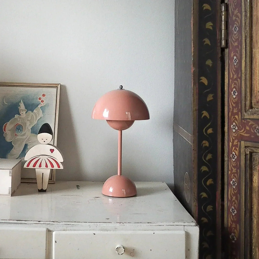 LED Table Lamp - LumiSphere-Grey-State of Style