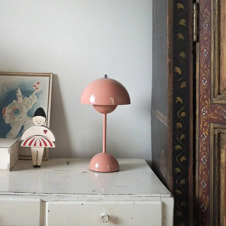 LED Table Lamp - LumiSphere-Grey-State of Style