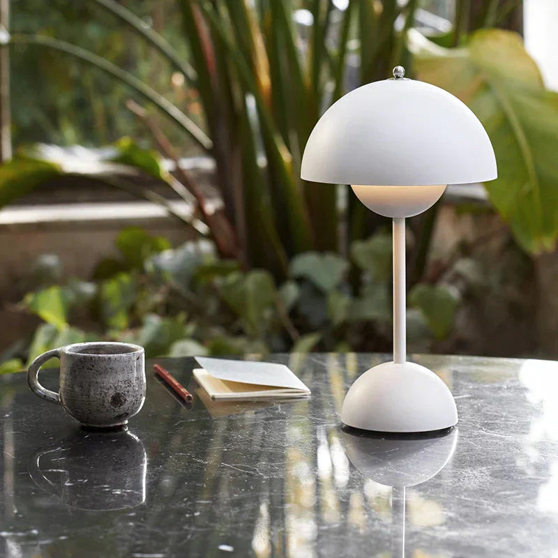 LED Table Lamp - MoonGlow-White-State of Style