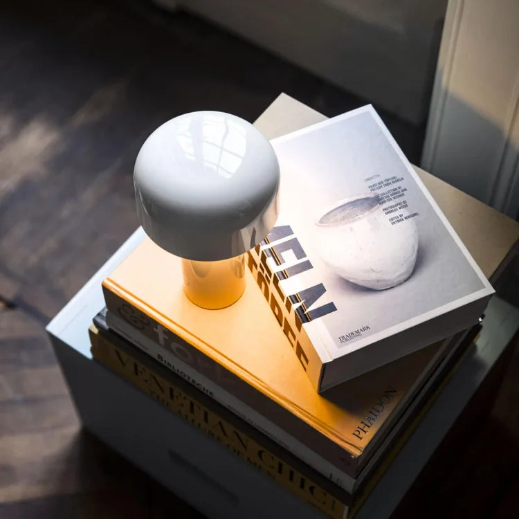 LED Table Lamp with Three Colour Dimming Function - Luminor-White-State of Style