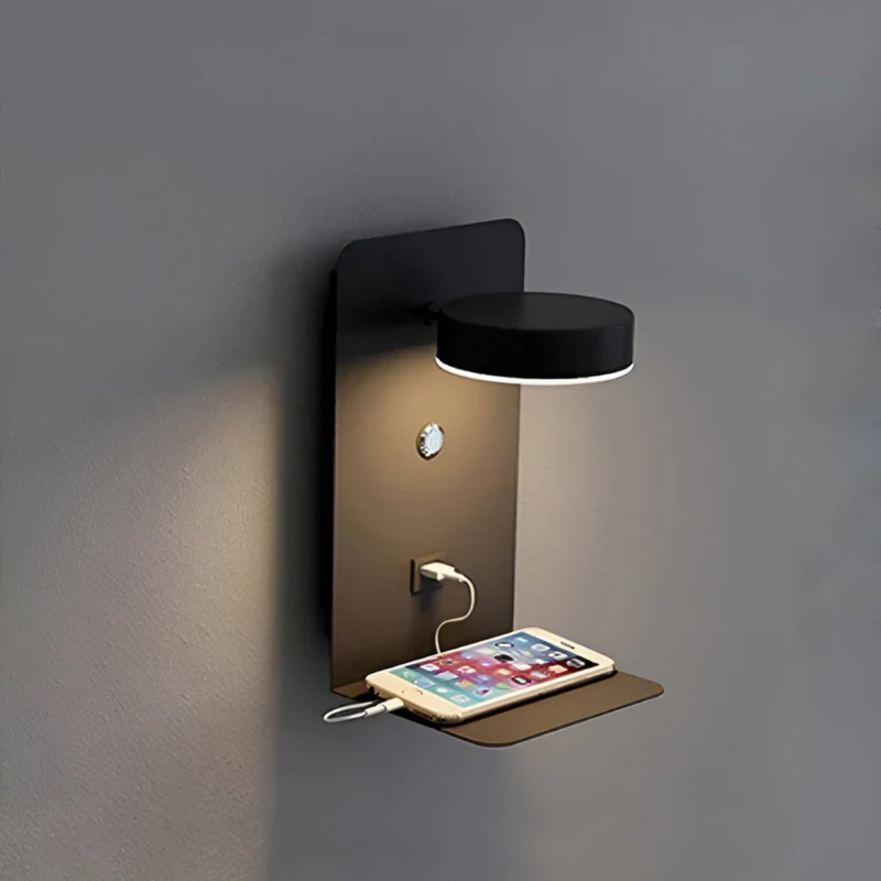 LED Wall Lamp - PowerGlow-black-EU-State of Style
