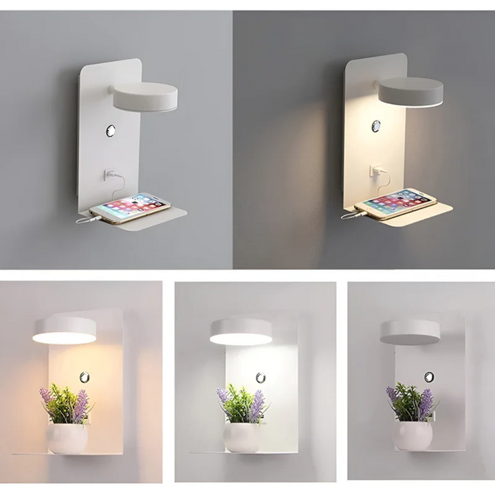 LED Wall Lamp - PowerGlow-black-EU-State of Style