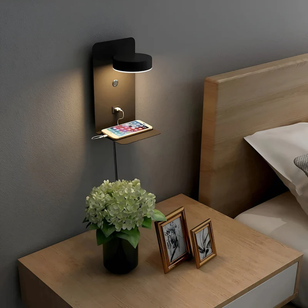 LED Wall Lamp - PowerGlow-black-EU-State of Style