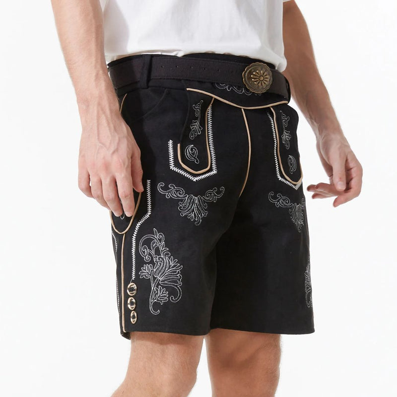 Lederhosen Adriano – Authentic Bavarian Oktoberfest Outfit-M-State of Style