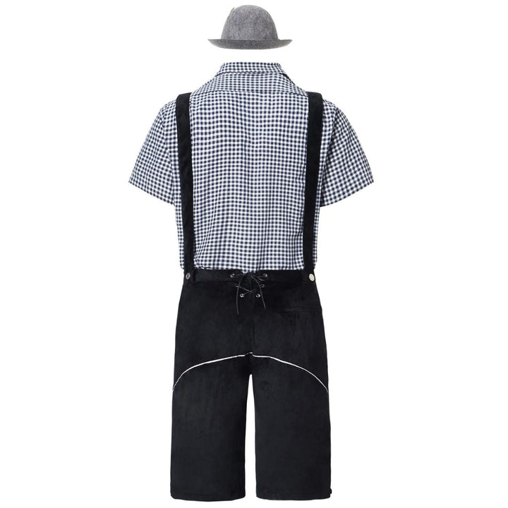 Lederhosen Carlos – Authentic Bavarian Oktoberfest Costume-Brown-M-State of Style