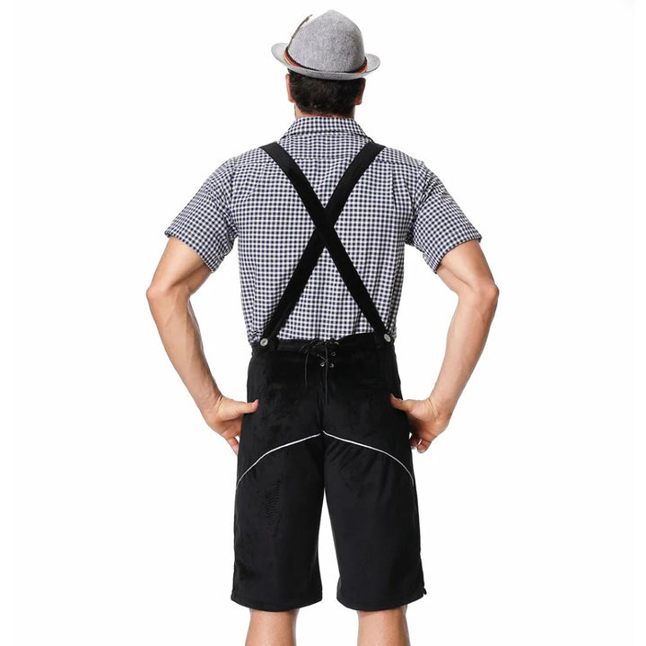 Lederhosen Carlos – Authentic Bavarian Oktoberfest Costume-Brown-M-State of Style