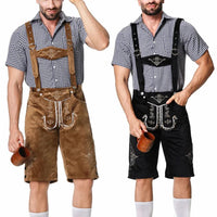 Lederhosen Carlos – Authentic Bavarian Oktoberfest Costume-Brown-M-State of Style