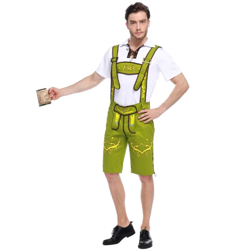 Lederhosen Gerald – Traditional Bavarian Oktoberfest Outfit-Camel-M-State of Style