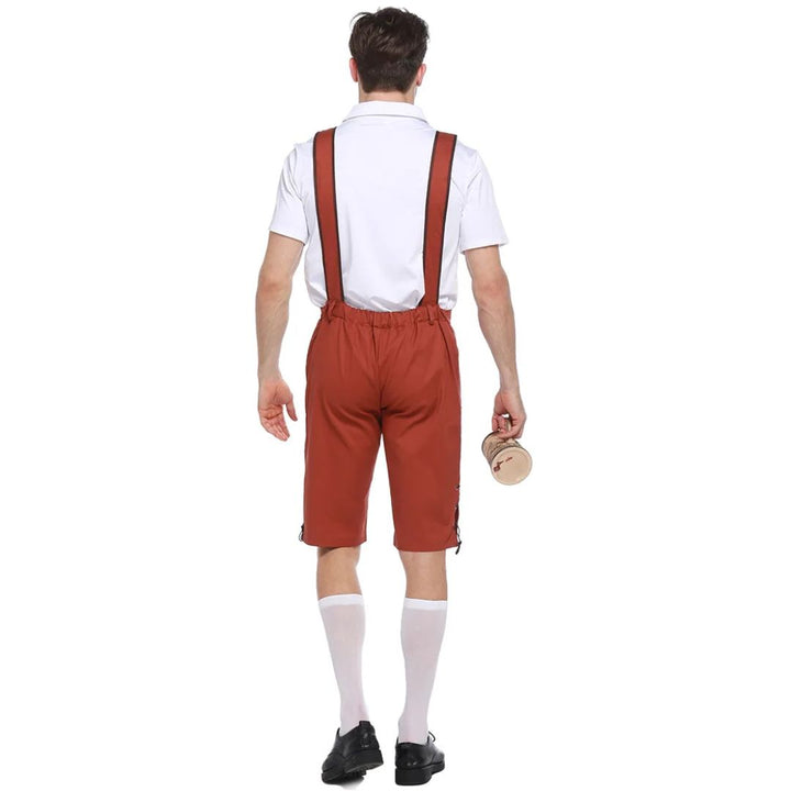 Lederhosen Gerald – Traditional Bavarian Oktoberfest Outfit-Camel-M-State of Style
