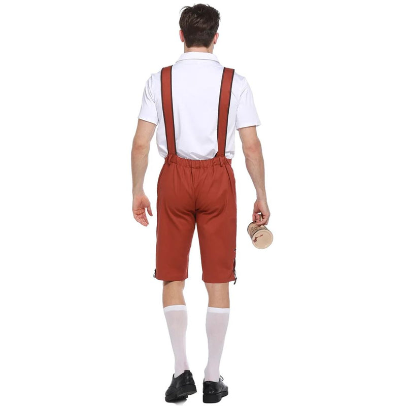 Lederhosen Gerald – Traditional Bavarian Oktoberfest Outfit-Camel-M-State of Style