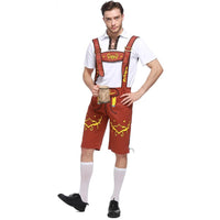 Lederhosen Gerald – Traditional Bavarian Oktoberfest Outfit-Camel-M-State of Style
