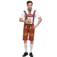 Lederhosen Gerald – Traditional Bavarian Oktoberfest Outfit-Camel-M-State of Style