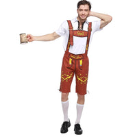 Lederhosen Gerald – Traditional Bavarian Oktoberfest Outfit-Camel-M-State of Style
