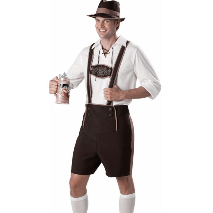 Lederhosen Timothy – Traditional Bavarian Oktoberfest Costume Set-XS-State of Style
