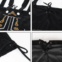 Lederhosen Vincent – Complete Oktoberfest Outfit with Suspenders-Khaki-S-State of Style