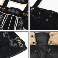 Lederhosen Vincent – Complete Oktoberfest Outfit with Suspenders-Khaki-S-State of Style