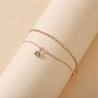 Leg Beautiful | Pearl Leg Jewelry for Women-Crystal Gold-State of Style