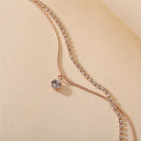 Leg Beautiful | Pearl Leg Jewelry for Women-Crystal Gold-State of Style