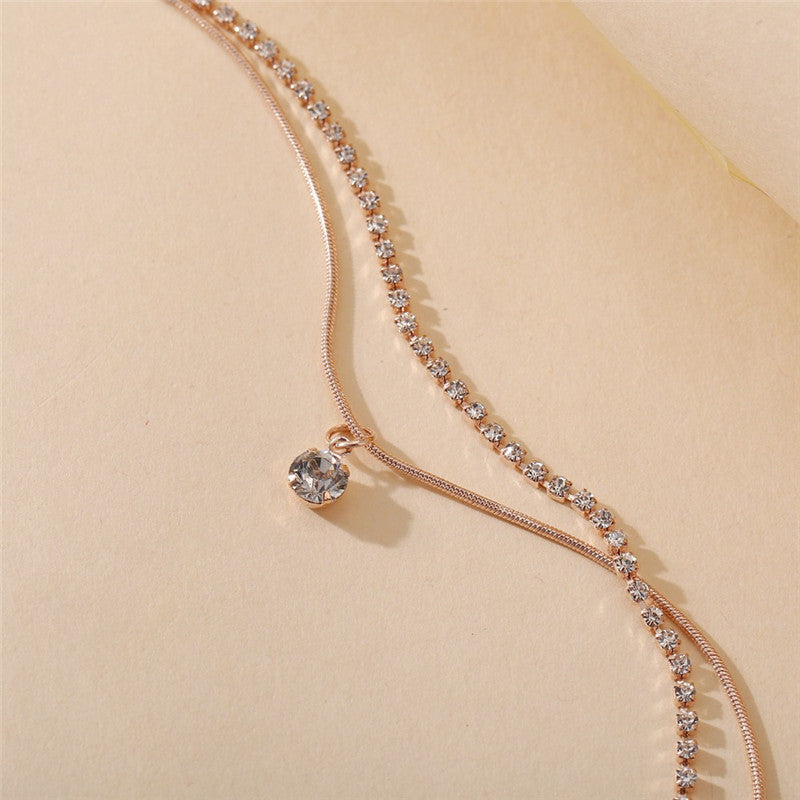Leg Beautiful | Pearl Leg Jewelry for Women-Crystal Gold-State of Style