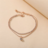 Leg Beautiful | Pearl Leg Jewelry for Women-Crystal Gold-State of Style