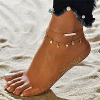 Leg Beautiful | Pearl Leg Jewelry for Women-Starry Gold-State of Style