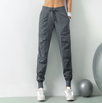 Leisure Joggers | Comfortable & Stylish Women's Track Pants-Grey-S-State of Style