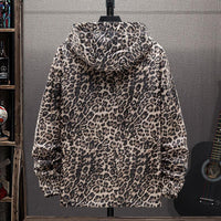 Leopard Print Jacket | Stylish and Bold Women's Outerwear-Coffee Yellow-S-State of Style