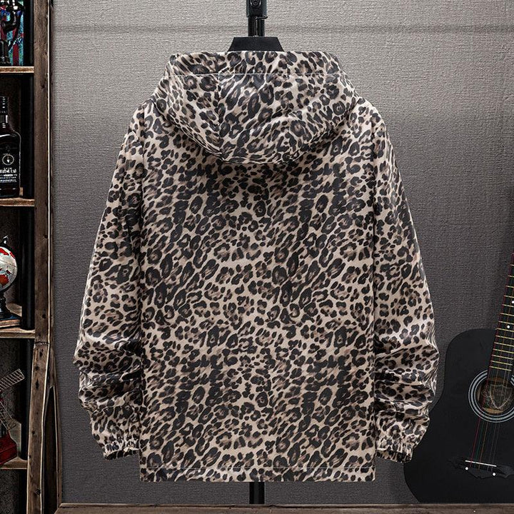 Leopard Print Jacket | Stylish and Bold Women's Outerwear-Coffee Yellow-S-State of Style