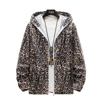 Leopard Print Jacket | Stylish and Bold Women's Outerwear-Coffee Yellow-S-State of Style