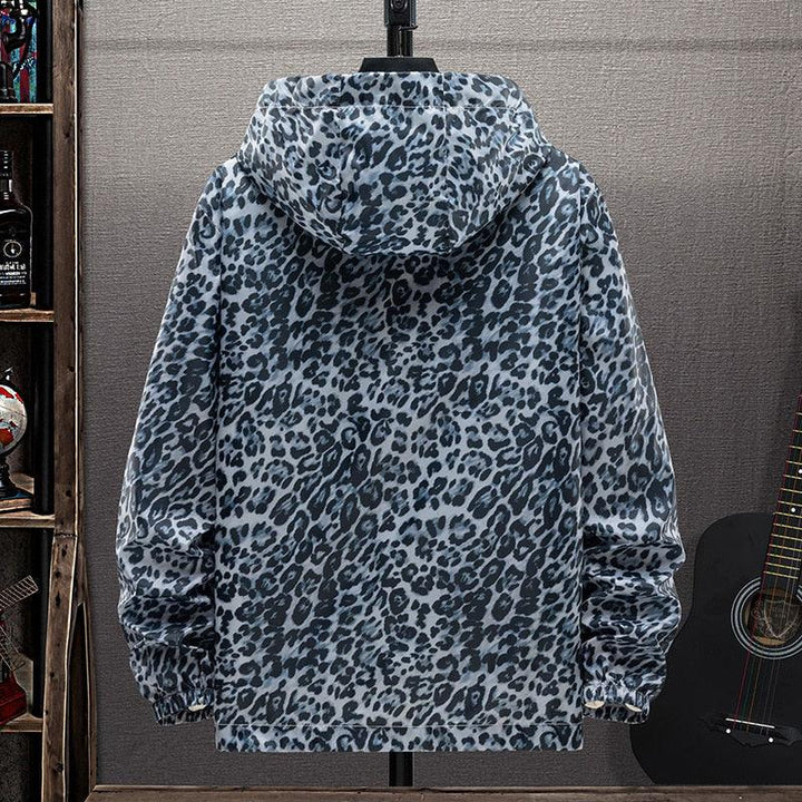 Leopard Print Jacket | Stylish and Bold Women's Outerwear-Coffee Yellow-S-State of Style