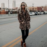 Leopard Print Women's Coat | Stylish and Warm Outerwear-Leopard-S-State of Style