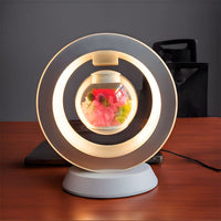 Levitation Flower with Magnetic Rotation – Floravia-Classic Red Rose-No-State of Style