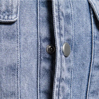 Light Blue Denim Shirt William – Casual Streetwear Style-Blue-M-State of Style