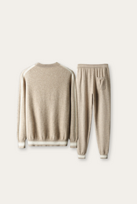 Light Brown Cashmere Merino Wool Set – Alessio-S-State of Style
