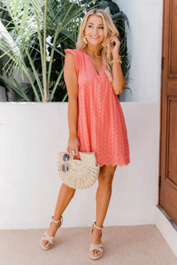 Light & Comfortable 2-in-1 Summer Dress with Pockets – Liana-Orange-XS-State of Style