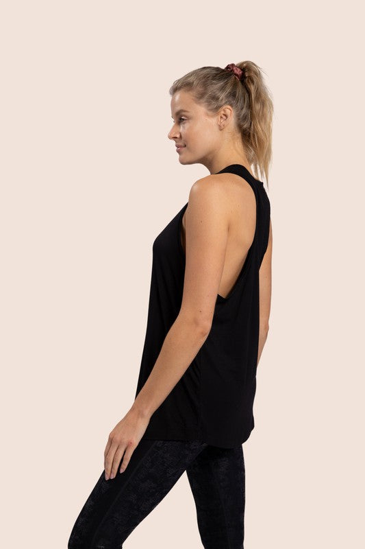 Light Ladies Flow Tank Top – Liora-Beige-S-State of Style