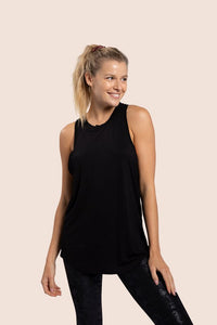 Light Ladies Flow Tank Top – Liora-Black-S-State of Style