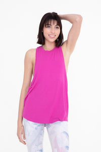 Light Ladies Flow Tank Top – Liora-Pink-S-State of Style