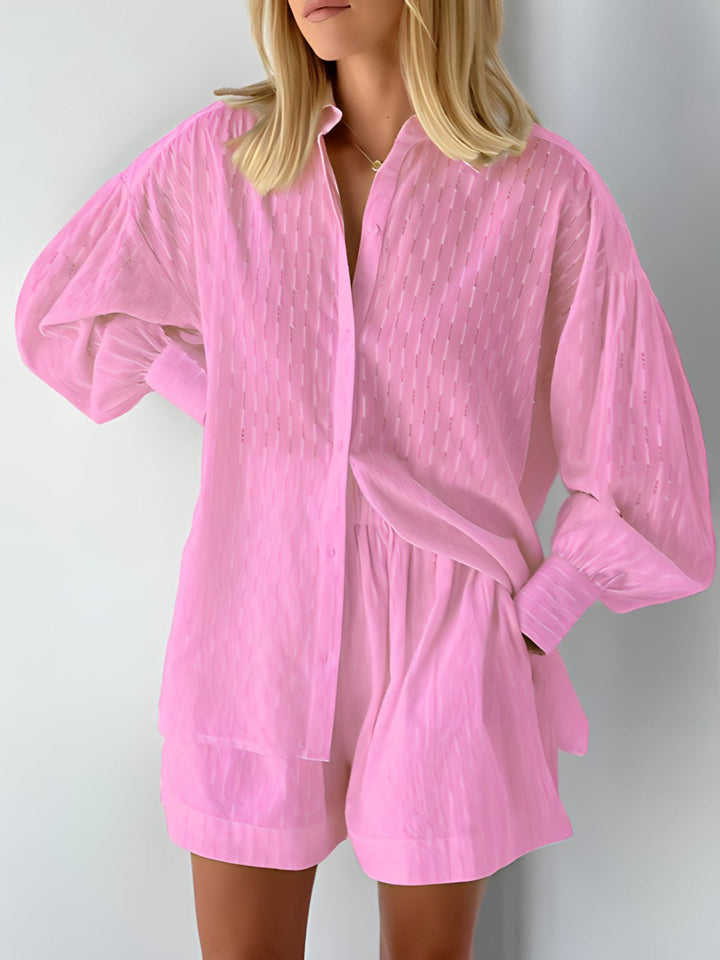 Light Ladies' Summer Set – Juna-Pink-S-State of Style