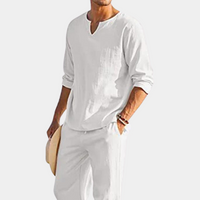 Light Men's Set 2-Piece – Bastien-White-S-State of Style