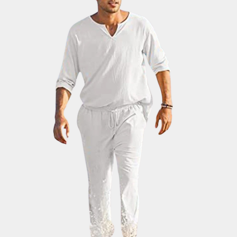 Light Men's Set 2-Piece – Bastien-White-S-State of Style