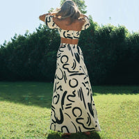Light & Stylish Two-Piece Ladies Boho Set – Amira-XS-State of Style