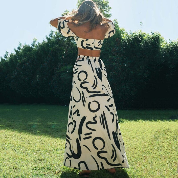 Light & Stylish Two-Piece Ladies Boho Set – Amira-XS-State of Style
