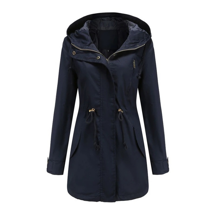 Light & Stylish Women's Summer Jacket with Long Fit – Amira-Blue-S-State of Style